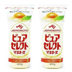 아지노모토 퓨어 셀렉트 마요네즈 400g×2개, 400g, 2개