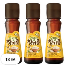 아이배냇 순 발아 참기름, 참깨, 75ml, 18개