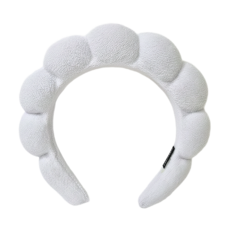 큐세라 구름 머리띠 세안 밴드 헤어 액세서리, 1개, 화이트