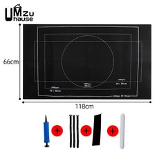 펠트 퍼즐 매트 1500 조각 롤업 보관 가방 풍선 튜브 휴대용 주최자 대형 미끄럼 방지 보드 키트 유지, 멀티