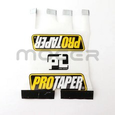 프로 테이퍼 2.0 스퀘어 핸들 바 패드 뚱뚱한 가슴 보호대 모토 크로스 1-1/8 바이크 오토바이 더트 피트 자전거, 02 B, 1개