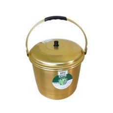 동서 양은들통 황들통 찜솥 곰솥, 1개, 황색(중), 28.7cm