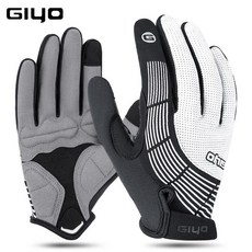 반사 자전거반장갑 산악 로드싸이클 야간 여름용 로드자전거, 1개, S-23 롱 핑거 화이트