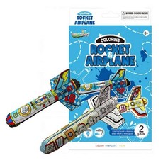 DIY 컬러링 플라이 로켓 비행기 어린이만들기 미술만들기 DIY키트 esc+22628xV