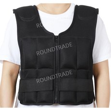 일본 정품 EDBD 웨이트 조끼 10kg 무게조절 근력운동 1년보증, 3. 블랙 5kg