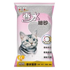 戀戀 Pet lover 香水細砂 - 高凝結、除臭、低粉塵膨潤土貓砂, 1個, 每包4.08公斤(超取最多1包)