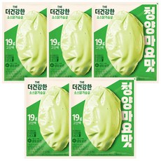 CJ 더건강한 소스닭가슴살 청양마요맛, 100g, 5개