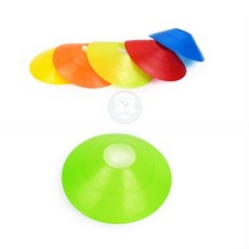 해신이네잡화점 접시 훈련콘 축구훈련용품 축구연습용품, 주황, 1개