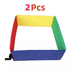 2Pcs 손 발 감각 놀이 게임 교육 장난감 야외 실내 크롤링 점프 활동 유치원 소품 스포츠, 01 2Pcs foot