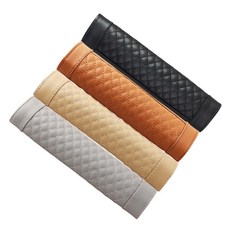 차량벨트 2p 자동차용 커버 덮개 보호막 안전벨트 HWC1224B, 브라운