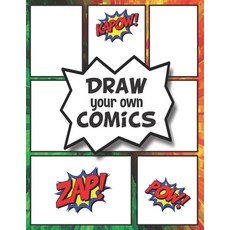 (영문도서) DRAW your own COMICS: Create your own Comics and Cartoons Paperback, Independently Published, English, 9781086443943
