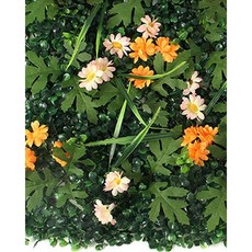 데이지 실내 벽장식 PE 정원 장식 인조잔디 60 x 40cm