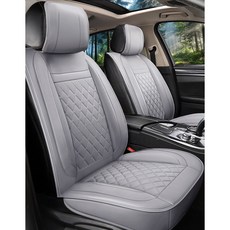 제니븐 자동차 시트커버 교체 차량용 보호매트 카시트 SF-590, 1개, SF-590 앞좌석 웜그레이1p