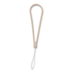 하이퀄 소프티 실리콘 다용도 핸드폰 손목 스트랩, 베이지, 1개
