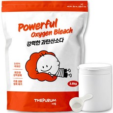 더푸룸 과탄산소다 대용량 다용도 세탁세제 국내제조 산소계표백제, 1개, 3.8kg