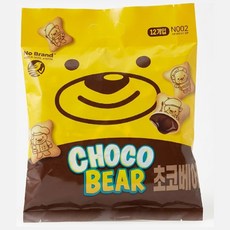 노브랜드 과자, 초코베어, 24개, 300g