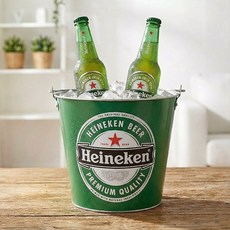 한소픈 맥주 양동이 양철통 13종 캠핑 인테리어 용품 양철소품 맥주통 아이스버킷 틴바스켓, 1번