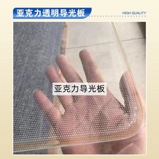 SKYPEOPLE 亞克力導光板 紋理有機玻璃板 條紋水波紋石頭紋碎冰紋磨砂板, 1個, 【亞克力透明導光板】樣品價