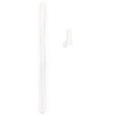 美國 i.d.gear 寬口/窄口替換吸管組 (不含蓋子) - 寶寶學飲吸管配件，安全矽膠材質, 1個, 藍色