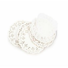 원형 도일리 페이퍼 150매 장식용종이 찻잔받침