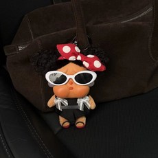 팝마트 크라이베이비 우아한 블랙 베리 컬렉션 인형옷 휴가 일기 시리즈 인형 제외, 수영복 세트(선글라스+수영복)-인형 제외, 1세대와 2세대는 보편적입니다