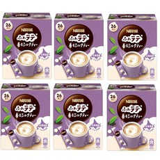 네슬레 폭신폭신 라테 향기나는 밀크티 26개입 x 6개