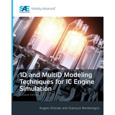 (英文圖書)1D and MultiD Modeling Techniques for IC Engine Simulation Second Edition 平裝版, SAE International, English, Paperback