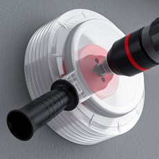 에코벨 홀쏘 분진커버/집진기 목공 방진 먼지 더스트컵 드릴, 홀쏘 분진커버, 1개