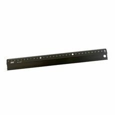 또또몰 알루미늄 컷팅자 검정 30cm