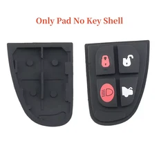 재규어 X-타입 1999-2009 XJ XK 2002-2008 315/433MHz 4D60 칩 플립 리모트 자동차 키 4버튼 미가공 블레이, 03 Only Pad No Shell