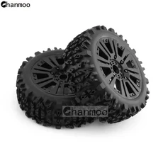 오프로드 자동차 타이어 버기 휠 1:8 RC KYOSHO hp 호환I LOSI HSP GT2 Hobao Redcat Axial Traxxas Vkar 1, 01 2pcs