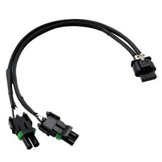 할리 데이비슨 CVO 2023.5-라터 스트리트 글라이드 CVO/ST 로드 2024용 ULZOZN 안개 라이트 와이어 하네스 바하 s1/S2/스쿼드론 프로/스포츠용 배선 유니버설, With Terminals, 1개