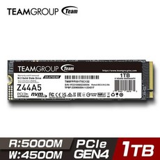 TEAM 十銓 T-Force Z44A5 1TB M.2 PCIe Gen4 SSD 固態硬碟