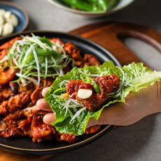 직화연구소 참숯에 구운 직화 초벌 고추장 불고기 제육볶음, 1개, 250g