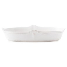 줄리스카 베리&뜨레드 화이트 12인치 직사각형 서버(12" Oblong Server), 1개