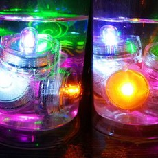꼭필스 어항 LED 미니조명 어항LED조명, 4방수조명-웜화이트