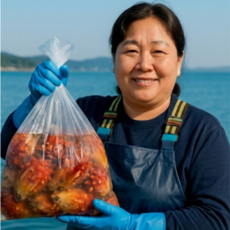 먹사부 통영 자연산 국산 손질안된 활 멍게 안깐 통 꽃멍게 젓갈 비빔밥 횟감용, 1개, 6kg