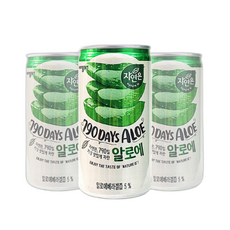 웅진 자연은 내사랑 알로에 / 370일 작은캔 소캔, 180ml, 1개