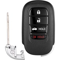 혼다 시빅 어코드 2022-2024 근접 키리스 엔트리 스마트 리모컨 434Mhz KR5TP-4 72147-T20-A01을 위한 키포브 교체 리모컨 피팅