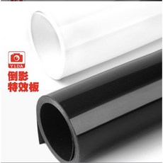 YIDA黑白倒影片70*140cm 可倒影可當背景板, 1個
