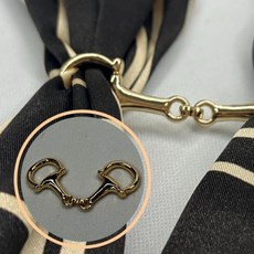 스카프고리 스카프링 D형 골드