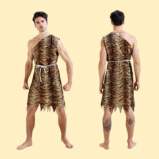 로엔드 원시인 코스튬 코스프레 의상