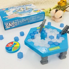 [창의와날개] 미니 펭귄얼음깨기 보드게임, 1개