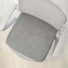 벨라솜 체중분산 고밀도 메모리폼 의자 방석 45cm 대형 커버세탁가능
