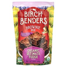 Birch Benders 브라우니 믹스 유기농 얼티밋 퍼지 380g(13.4온스), 1개, 380g