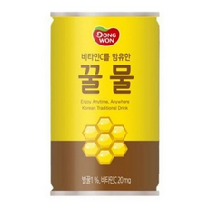 동원 꿀물 음료, 175ml, 30개