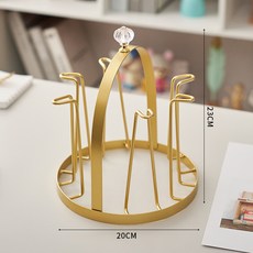 DFMEI 家用水杯收納置物架瀝水杯架倒掛酒杯架客廳廚房茶杯玻璃杯支架, 1個, 如圖