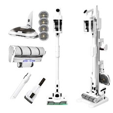 아이닉 무선청소기 i50 디텍트 + UV스팀물걸레키트포함, 무선청소기i50디텍트AI+UV스팀물걸레키트포함, 아이닉공식판매(2시전주문당일출고)화이트