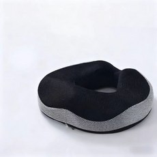 가려거든 메모리폼 자세교정 치질방석, 1개, 블랙