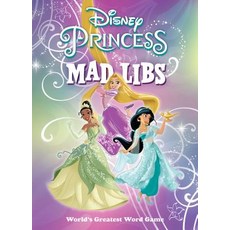(영문도서) Disney Princess Mad Libs: World's Greatest Word Game Paperback, Mad Libs, English, 9780593093924